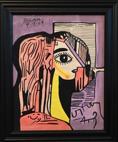 Picasso Watercolor-To be withdrawn for further authentication