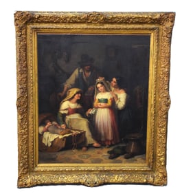 Mazzolini Oil Painting