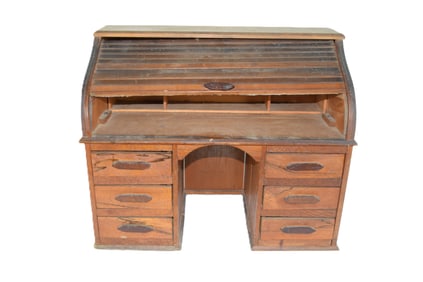 Salesman Model Roll Top Desk