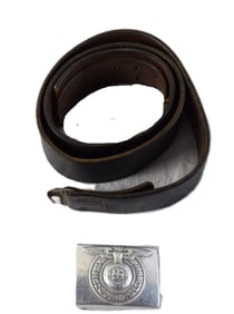 German WWII Belt And Buckle