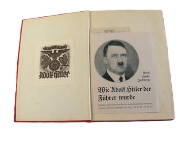 Adolf Hitler Library Book