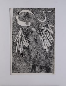 Baskin Ink Drawing