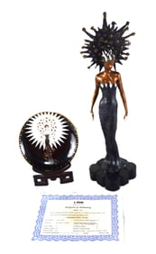 Erté Bronze