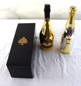 Antique Ace Of Spades Champagne Lot