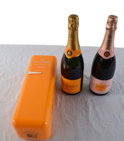 Antique Veuve Clicquot Ponsardin Champagne Lot