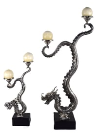Two Dragon lamps