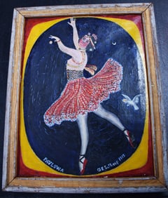 G. E. Lothrop Painting Of A Dancer