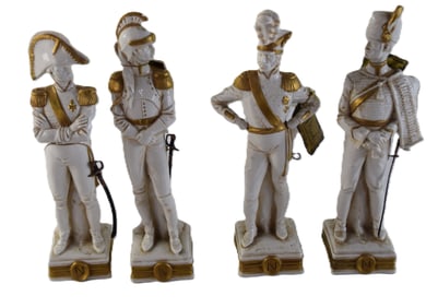 Four Napoleon Soldiers by B. Merli