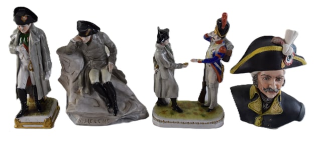 Four Napoleon Figurines