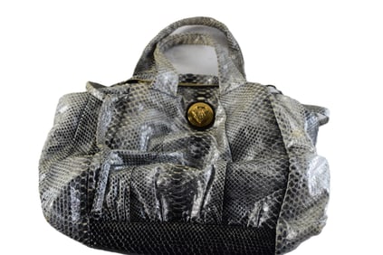 GUCCI  Snakeskin Shoulder Bag