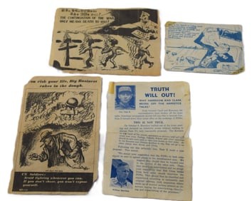Korean War Propaganda Lot