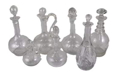 Seven Decanters
