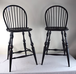 Pair Of D.R. Dimes Counter Chairs