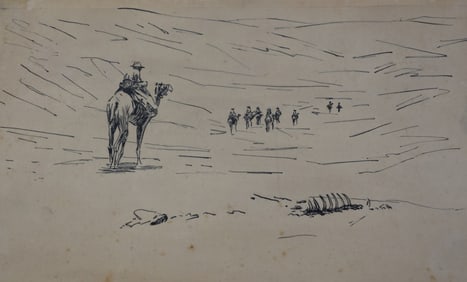 Frederick Remington Drawing