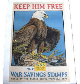 World War I Poster-American Eagle
