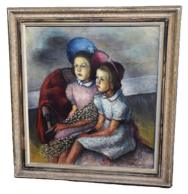 Simka Simkhovitch Oil Painting