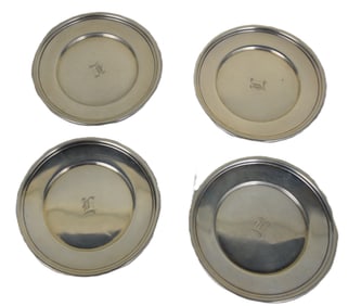 Sterling Ice Cream Dishes