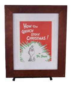 Dr Seuss Lithograph
