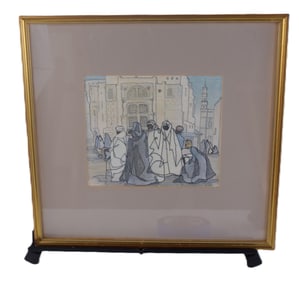 Arab City Scene