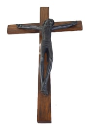 Iron And Wooden Crucifix