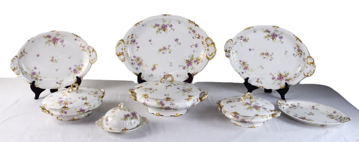 Huge Limoges Dinner Set
