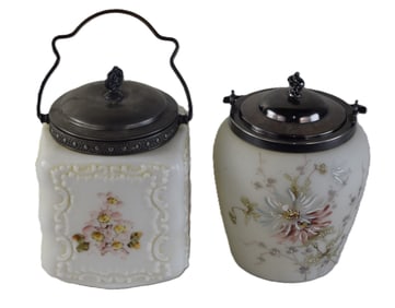 Two Biscuit Jars