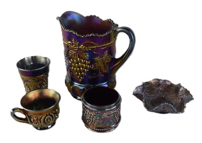 Carnival Glass Lot
