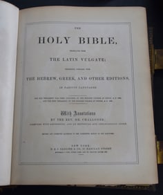 Two Catholic Bibles