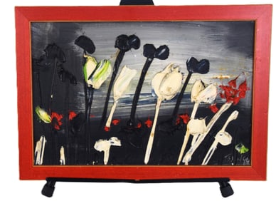 Tsingos Tulips Oil painting