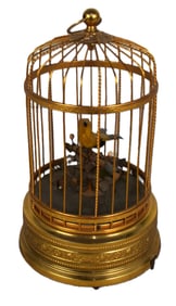 Singing Mechanical Bird In Cage