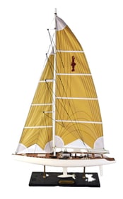 America's Cup Ship Model