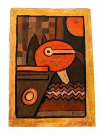 Paul Klee Attributed Oil Painting