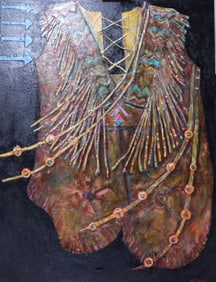 Warrior Tunic, Mixed Media