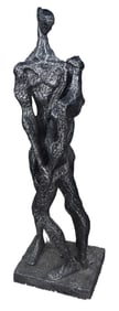 Sculpture Of Male and Femail Embracing
