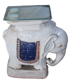 Elephant Garden Seat
