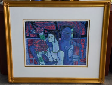 Wong Shue Serigraph