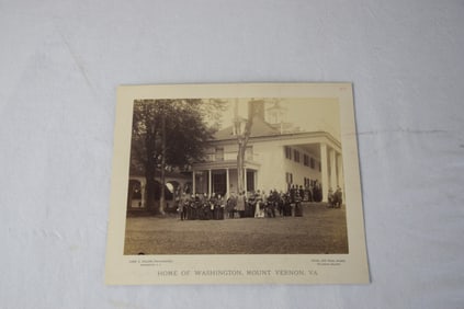 Mount Vernon Circa1885 Photo by Luke C. Dillon