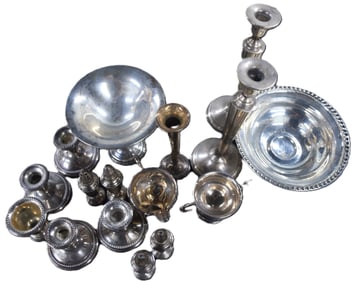 Large Sterling Silver Weighted Lot