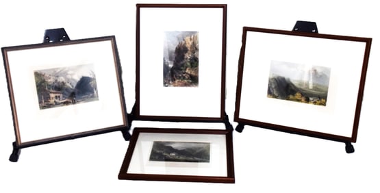 Bartlett Colored Prints Of NH