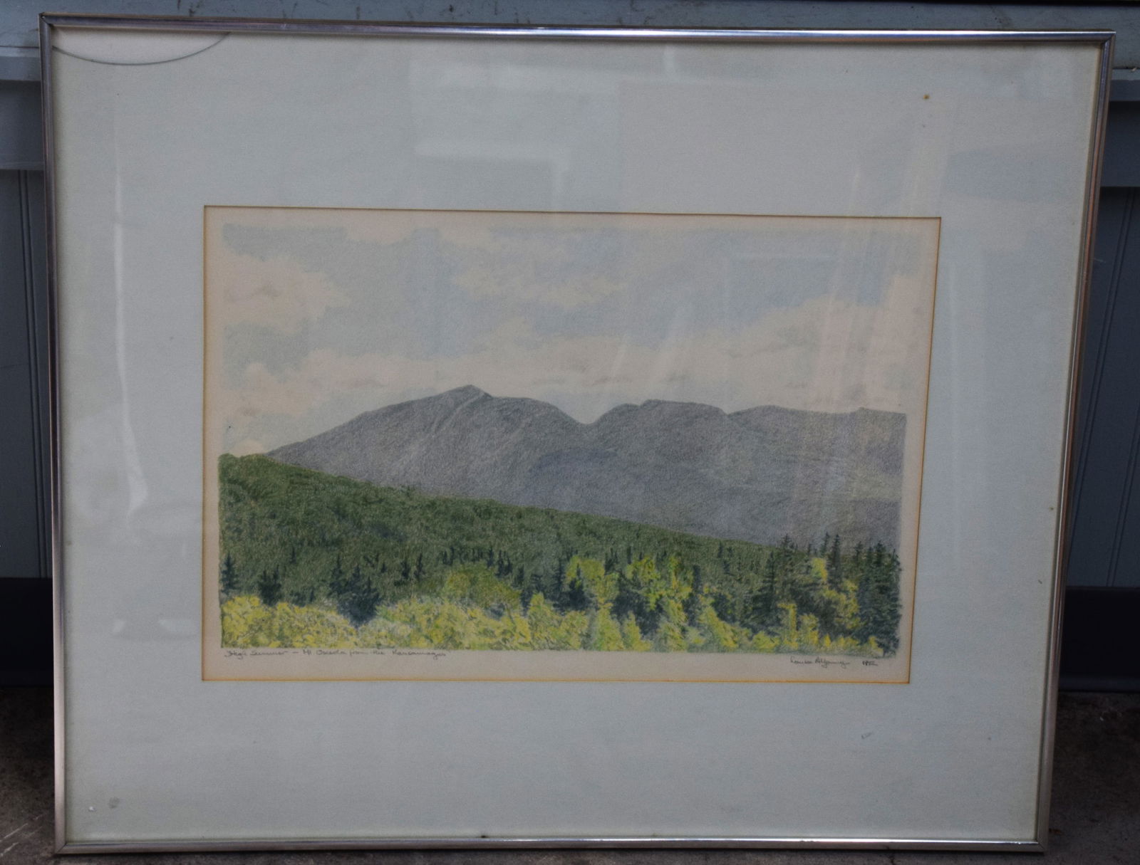 Houser A. Young NH Lithograph