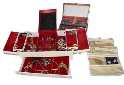 Large lot of Costume Jewelry