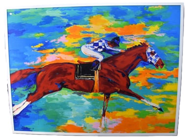 Leroy Neimen Secretariat Painting