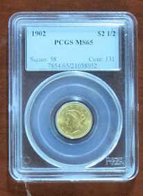 1902 Gold Quarter Eagle