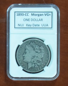 1893 Carson City Morgan Dollar