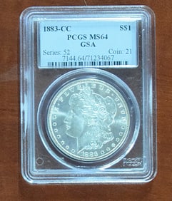 1883 Carson City Morgan Dollar