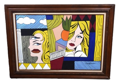 Roy Lichtenstein Abstract