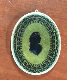 Miniature Silhouette Of A Lady
