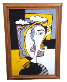 Roy Lichtenstein Abstract