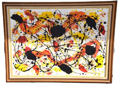 Sam Francis Style Abstract