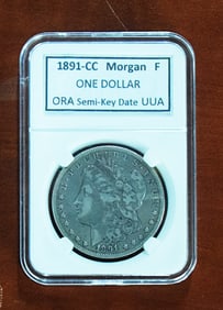 1891 Carson City Morgan Dollar
